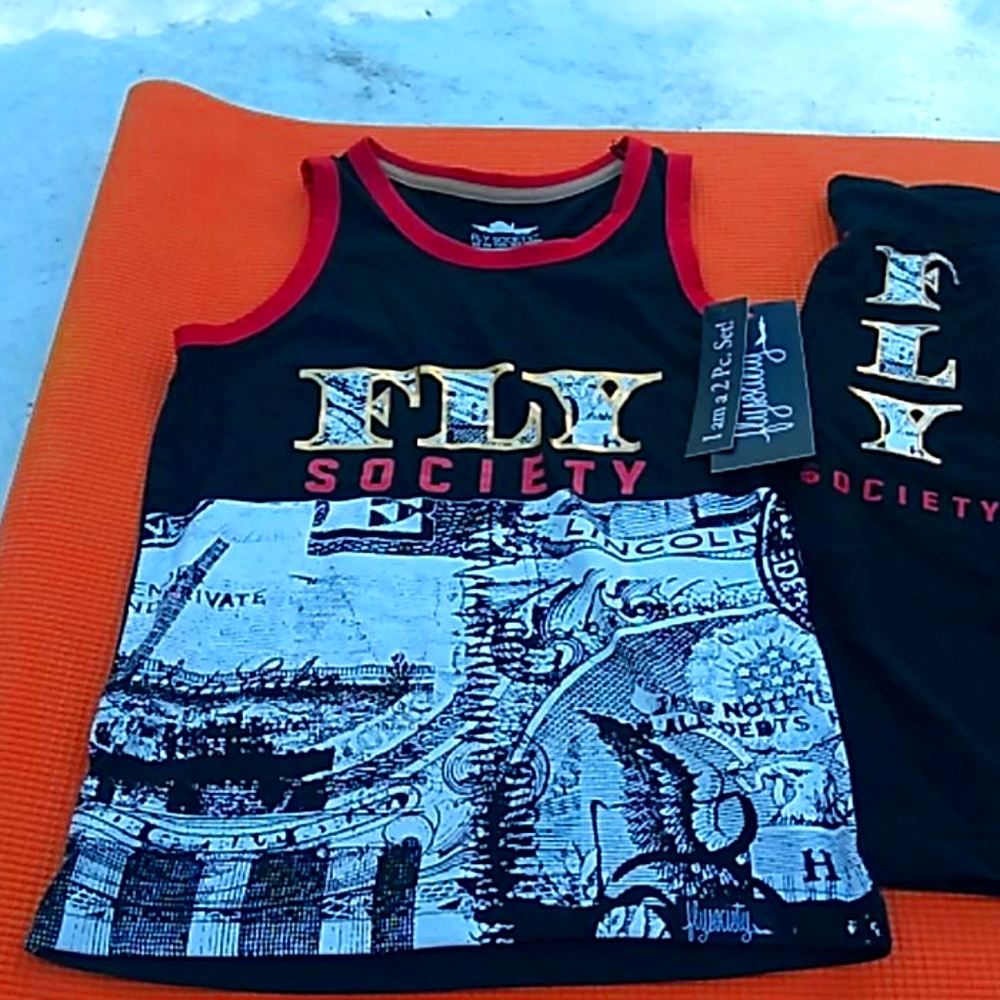 Brand New Fly Society 2 Peice Set